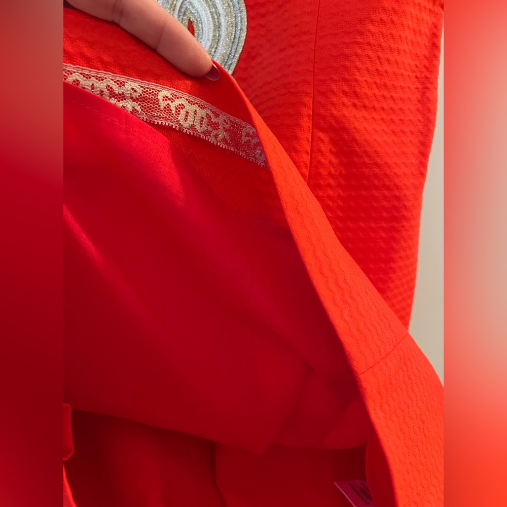 Lilly Pulitzer Valli Shift Dress Cayenne Coral NWOT Size 6 - Picture 9 of 10